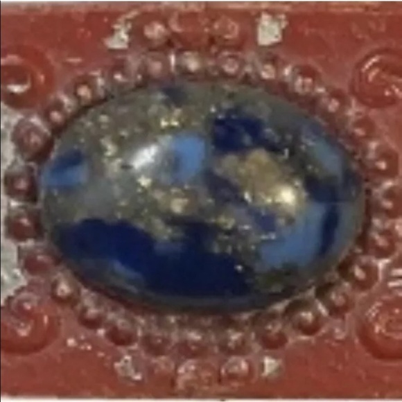 Vintage Jeweled Bottle Can Opener Rhinestone World Map - Picture 4 of 4